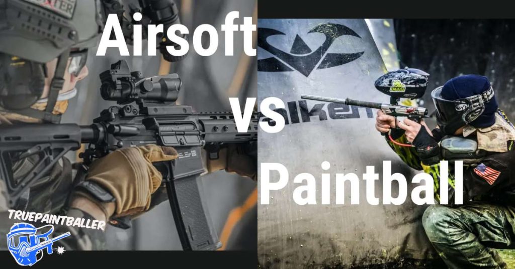 Airsoft vs. Paintball