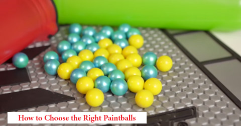 How to Choose the Right Paintballs