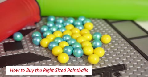 How to Buy the Right-Sized Paintballs