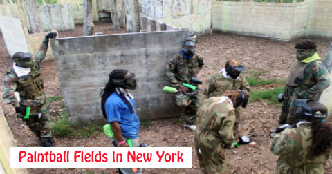 Paintball Fields in New York