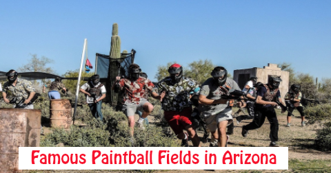 12 Famous Paintball Fields in Arizona (AZ)