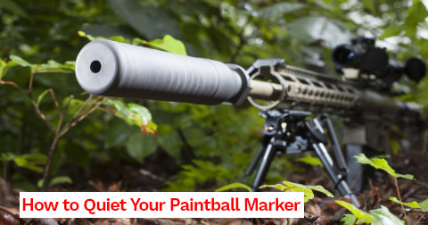 How to quiet your paintball marker
